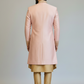 Blush Pink Embroidered Indo Western for Men – Luxury Wedding & Reception Wear