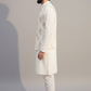 Ivory Embroidered Nehru Jacket – Men’s Festive Ethnic Wear