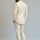 Ivory Indo Western Sherwani for Men – Minimal Embroidered Engagement & Reception Wear
