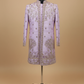 Men’s Blush Pink Embroidered Sherwani Set – Luxury Designer Wedding & Groom Wear