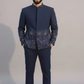 Midnight Blue Embroidered jodhpuri Suit for Men – Premium Wedding & Festive Wear