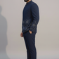 Midnight Blue Embroidered jodhpuri Suit for Men – Premium Wedding & Festive Wear