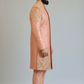 Peach Embroidered Sherwani for Men – Premium Wedding & Festive Ethnic Wear