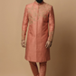 Peach Embroidered Sherwani for Men – Elegant Designer Wedding & Festive Wear