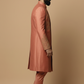 Peach Embroidered Sherwani for Men – Elegant Designer Wedding & Festive Wear