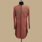 Peach Embroidered Sherwani for Men – Elegant Designer Wedding & Festive Wear