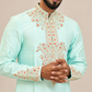 Turquoise Tide – Designer Kurta & Ponam Pant Set