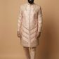 Blush Pink Embroidered Sherwani Set for Men – Luxury Wedding & Festive Wear