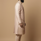 Blush Pink Embroidered Sherwani Set for Men – Luxury Wedding & Festive Wear