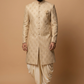 Designer Self-Textured Men’s Sherwani Set – Royal Wedding Collection