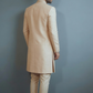 Men’s Ivory Embroidered Sherwani Set – Elegant Designer Wedding & Festive Wear