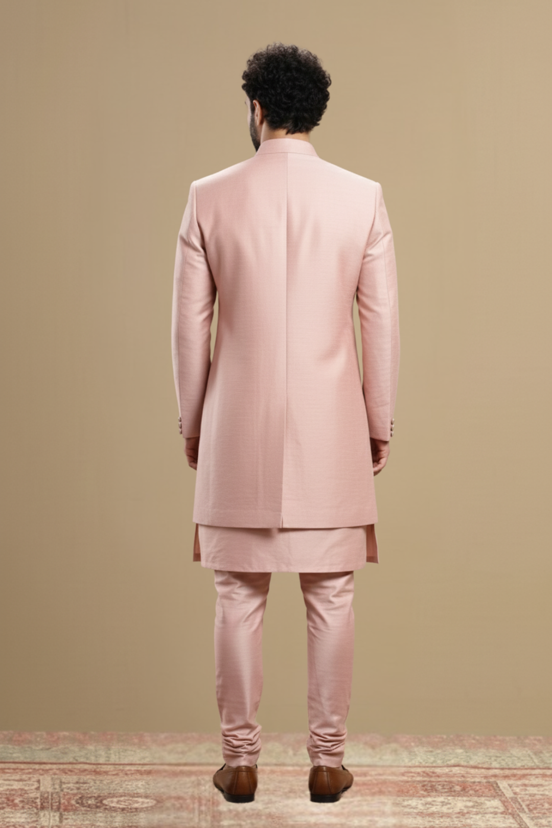 Designer Open Indo-western with handwork