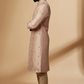Blush Peach Embroidered Sherwani for Men – Designer Wedding & Festive Wear