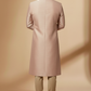 Blush Peach Embroidered Sherwani for Men – Designer Wedding & Festive Wear