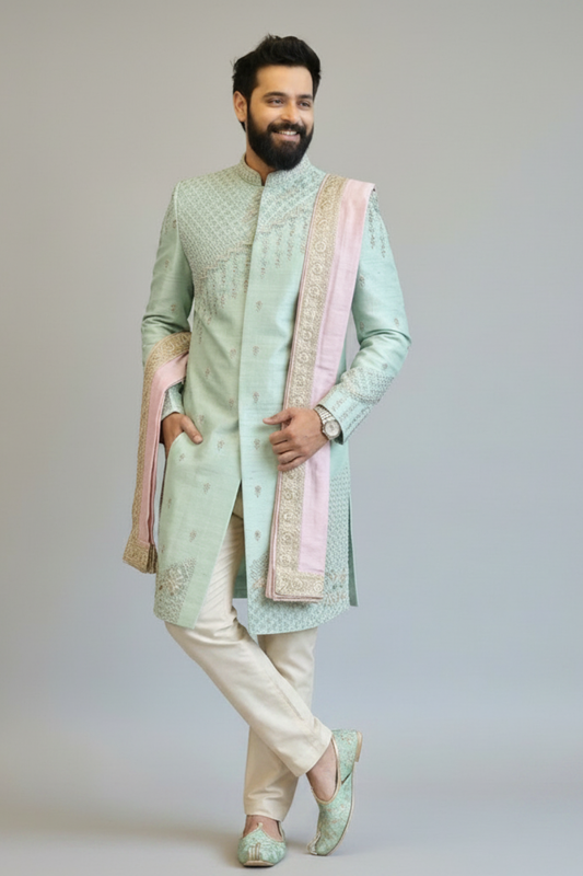 The Abstract Jewel Sherwani