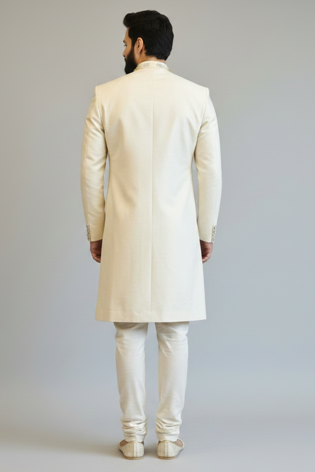Ivory Majesty Sherwani