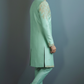 Mint Green Embroidered Sherwani for Men – Designer Wedding & Festive Wear