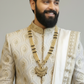 Self Embroided Sherwani With boota Highlights
