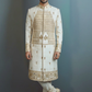 Ivory Embroidered Sherwani for Men – Luxury Wedding & Festive Designer Wear