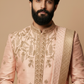 Flora and fauna inspired Fully Hand Embroided Sherwani