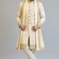 Brocade Sherwani with zardozi highlight