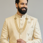 Abstract Honey comb pattern sherwani