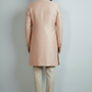 Blush Pink Embroidered Indo-Western for Men | Premium Wedding & Reception Wear