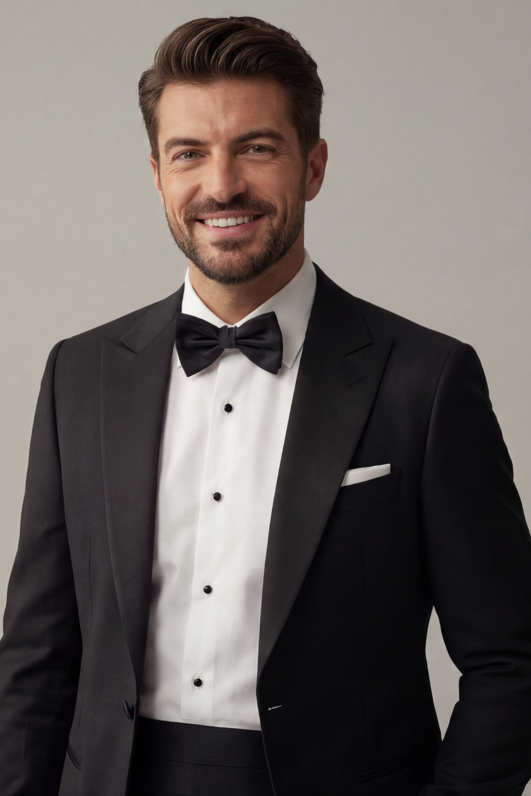 Classic Black Tuxedo Suit for Men – Premium Formal Wedding & Evening Wear
