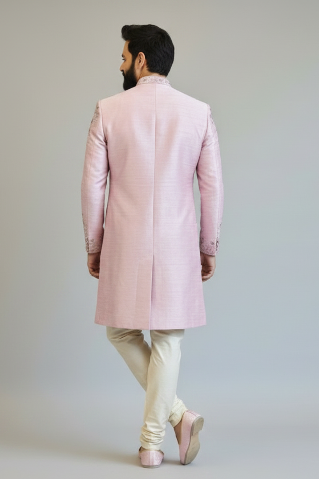 The Lavish Leopard Motif Sherwani