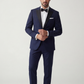 Navy Blue Tuxedo Suit for Men – Slim Fit Formal Wedding & Evening Wear