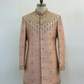 Premium Blush Pink Wedding Sherwani for Men with Embroidery