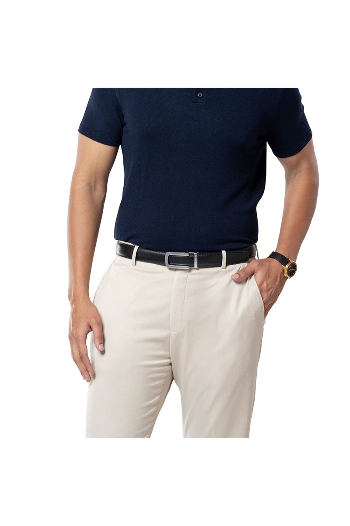 falcon black with classic buckle