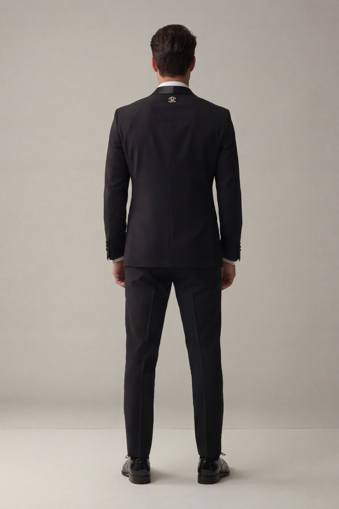 Classic Black 3-Piece Tuxedo Suit for Men – Slim Fit Formal Wedding & Evening Wear