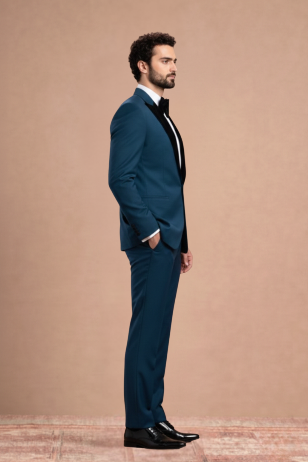 The Groom2B Sovereign Teal – 2-Piece Signature Tuxedo Suit