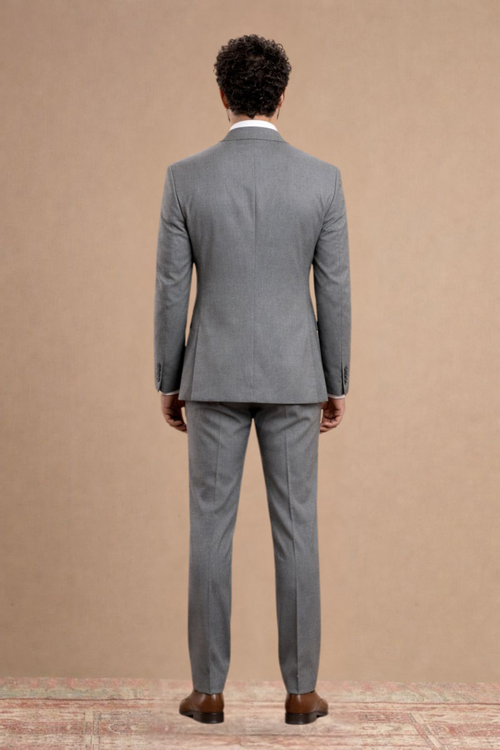 Classic Grey 3 piece Suit