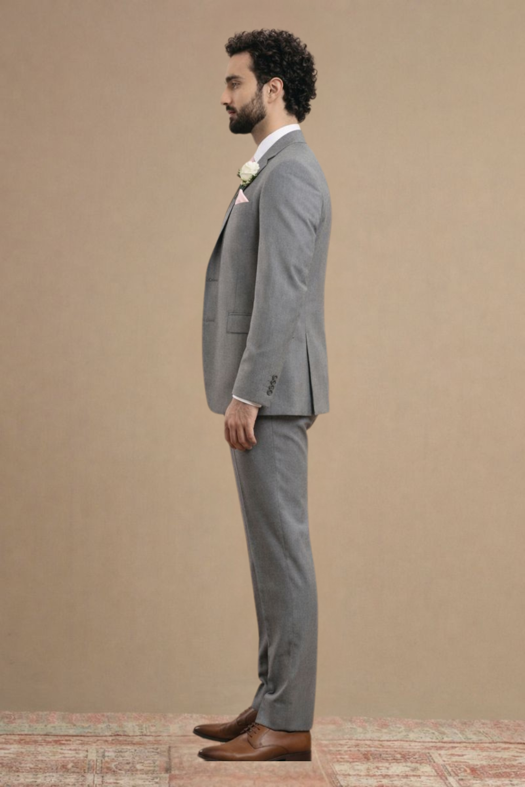 Classic Grey 3 piece Suit
