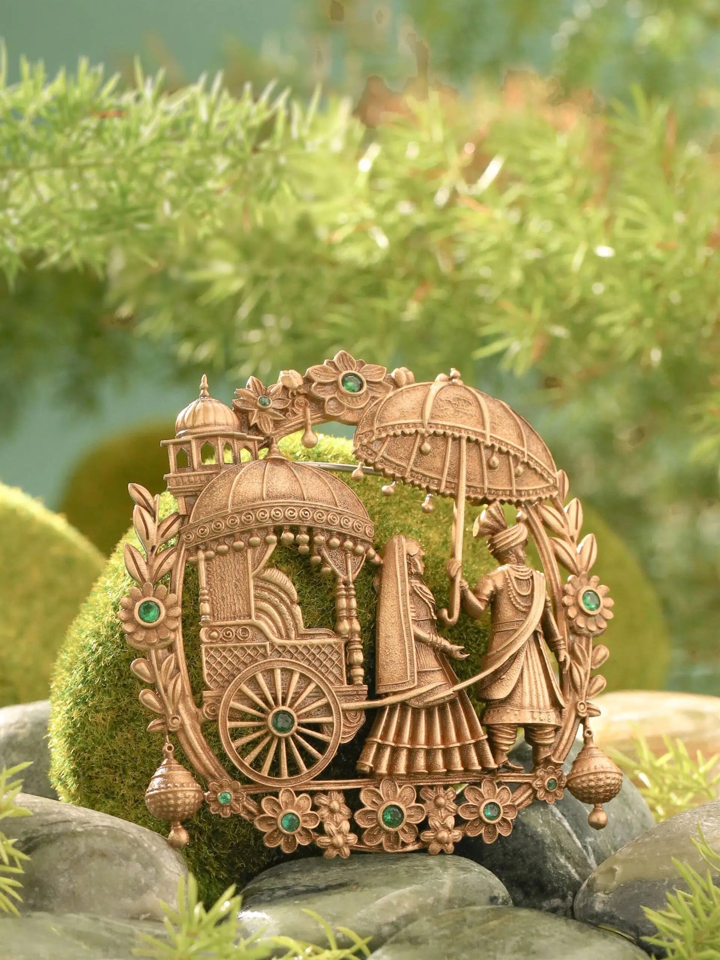 Royal Wedding Procession Brooch