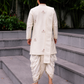 Divya Shankha Chakra Cream Pattu Pancha Set