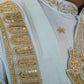 Vaikunta Blue Pattu Pancha Set
