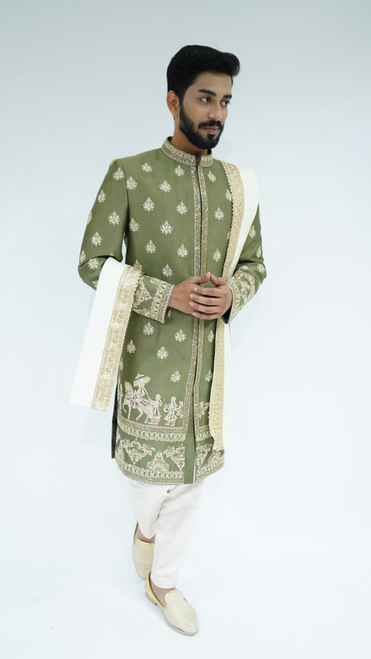 The Baraat Elegance Sherwani