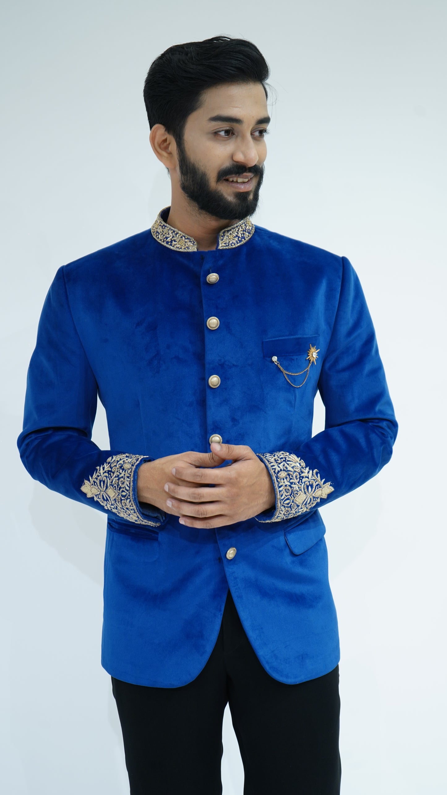 Royal Blue Jodhpuri