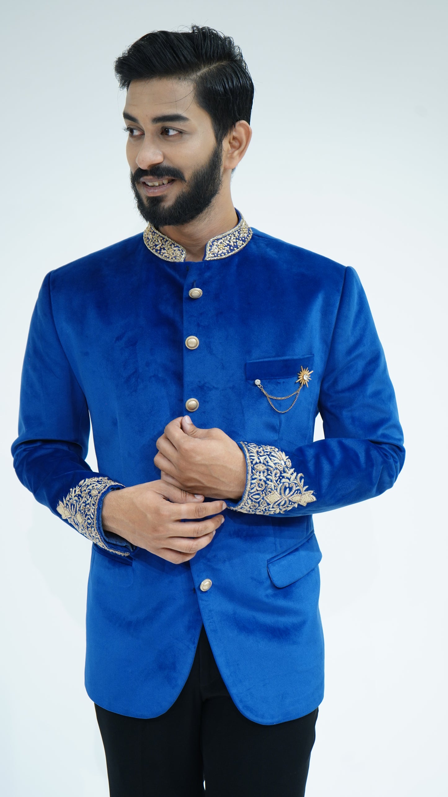 Royal Blue Jodhpuri