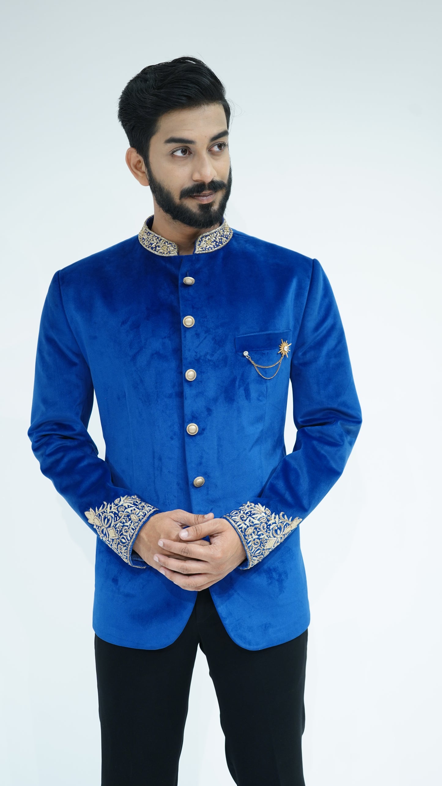 Royal Blue Jodhpuri