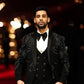 Italian Black Wool-Crepe Tuxedo