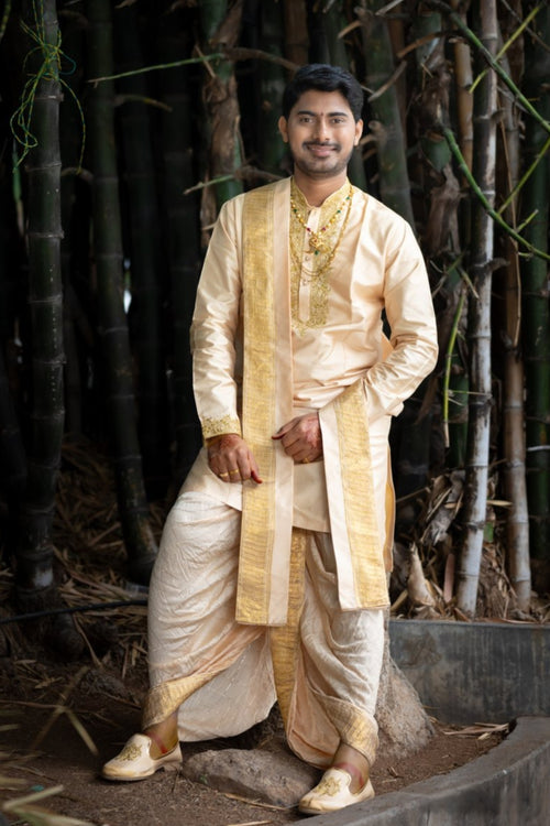 Kanchi Gold Kurta Pancha