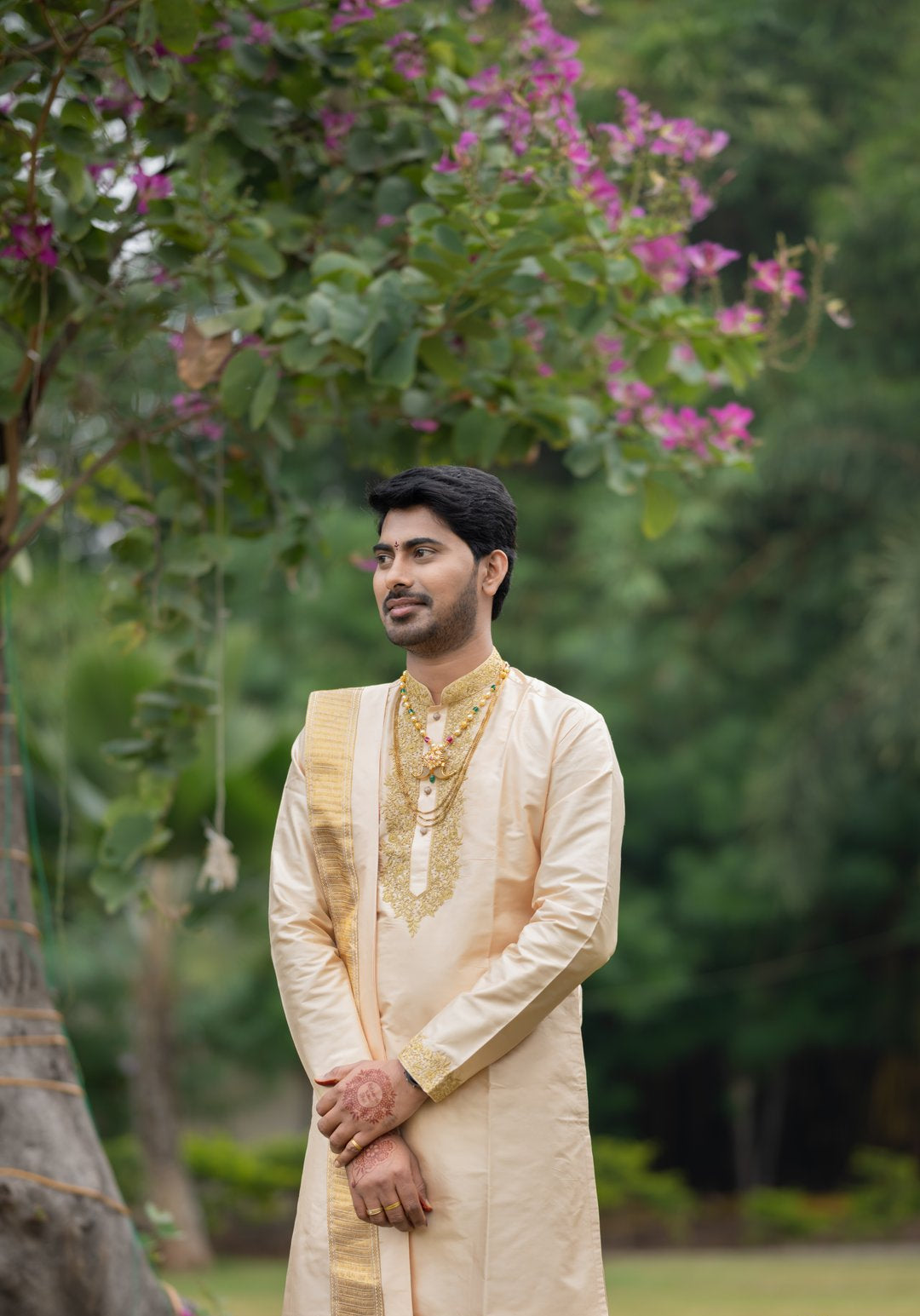 Kanchi Gold Kurta Pancha