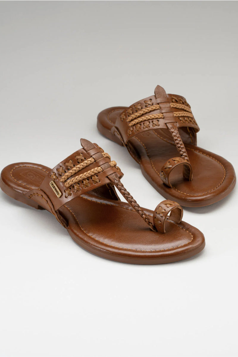 Kolhapuri Classic – Brown Sandals for Men
