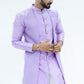 Lilac Sadri Style Sequin Work Kurta