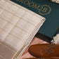 Men’s Pure Pattu Pancha in off white with kanchi cheques Set