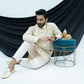 Multi-Colored Machine embroided kurta